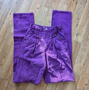 ROCKIES VINTAGE WESTERN Jeans purple size 27/5